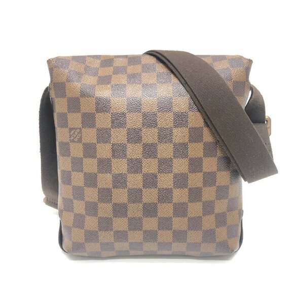 LOUIS VUITTON N51210 Brooklyn PM crossbody Shoulder Bag Damier Canvas Ebene - Picture 12 of 13